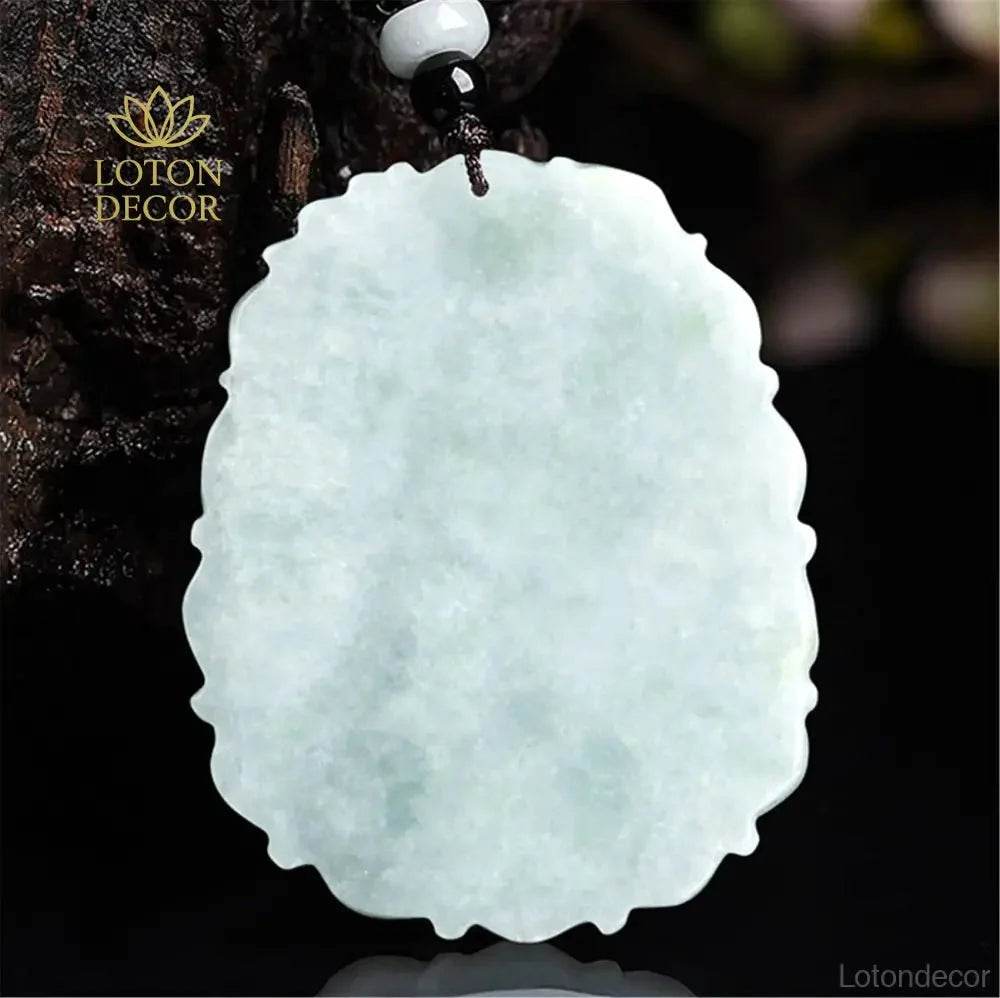 Antique Jade Dragon Pendant – Wealth & Protection Amulet - Loton Decor