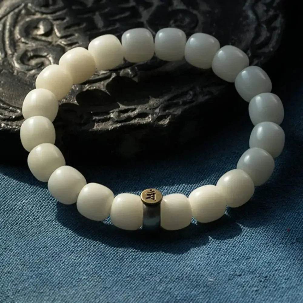 Bodhi & Jade Zodiac Bracelet – Feng Shui Wealth Amulet - Loton Decor