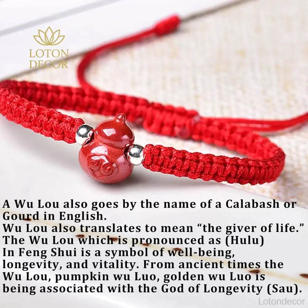 Cinnabar Baby Bracelet – Wealth & Evil Protection Charm - Loton Decor