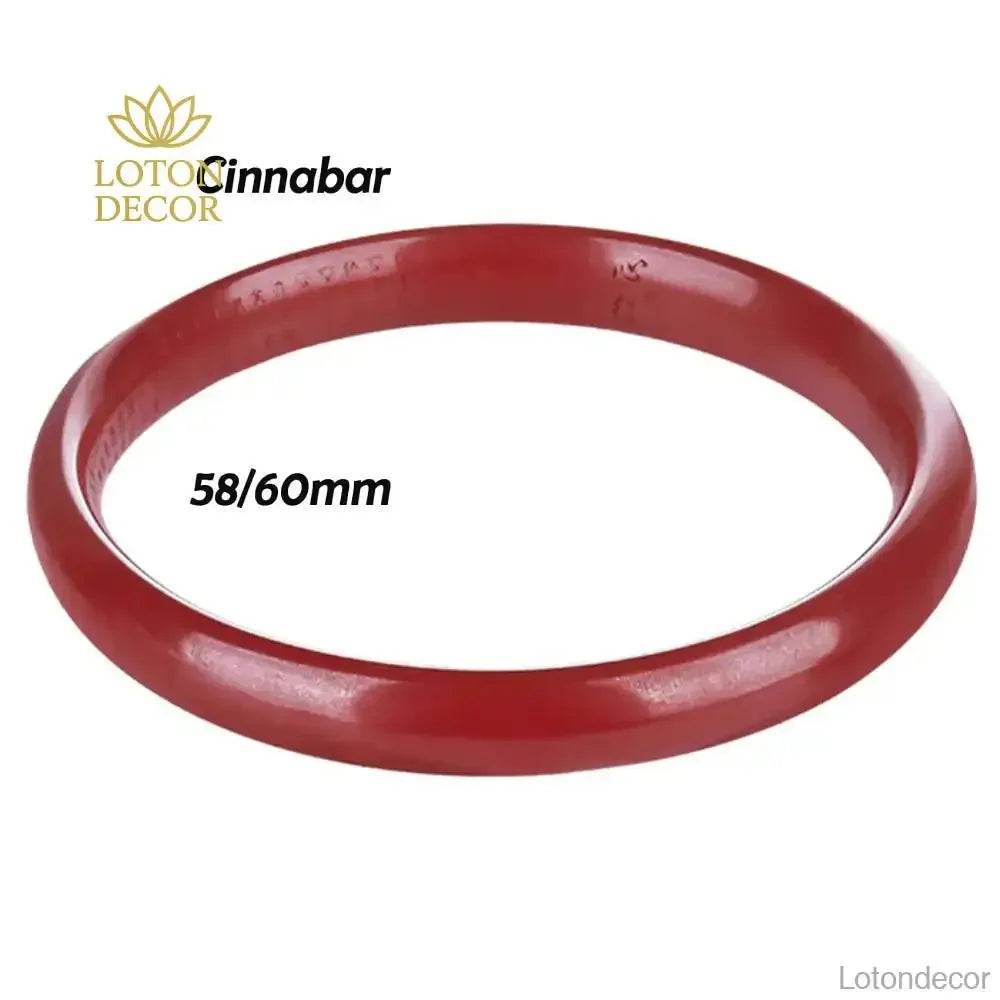 Cinnabar Wealth Bracelet – Lucky Crystal Feng Shui Amulet - Loton Decor
