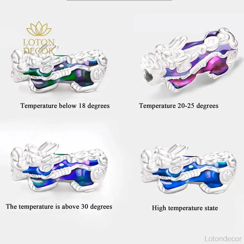 Color-Changing Pixiu Bracelet – Feng Shui Protection - Loton Decor