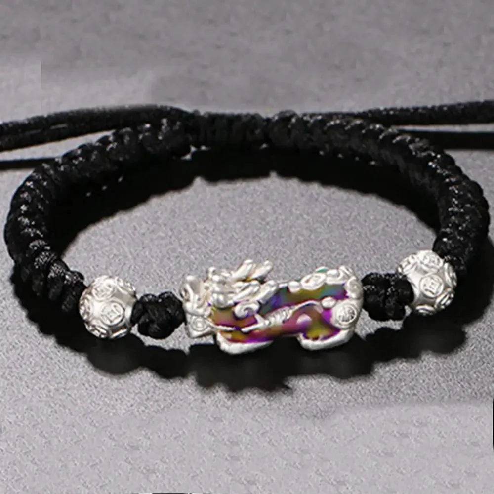 Color-Changing Pixiu Bracelet – Wealth Amulet for Luck - Loton Decor