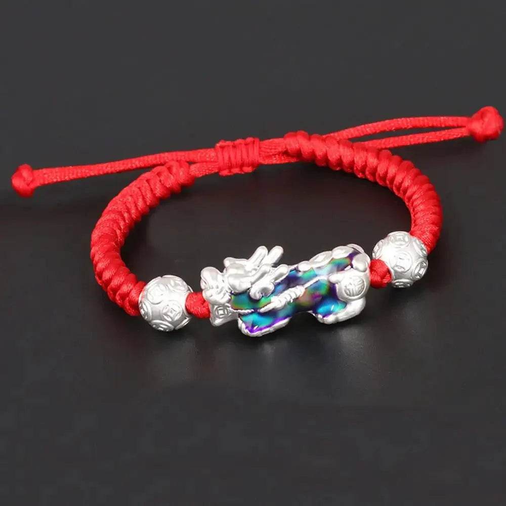Color-Changing Pixiu Bracelet – Wealth Amulet for Luck - Loton Decor