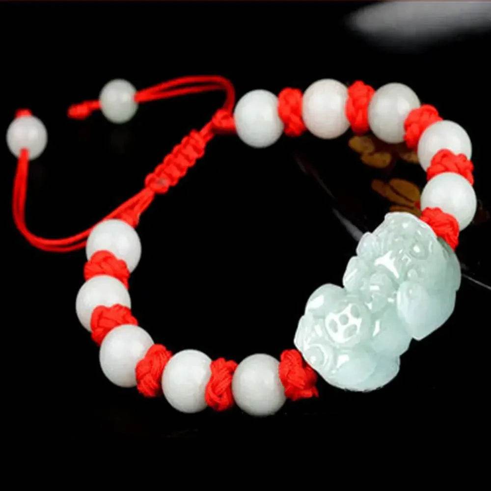 Emerald Pixiu Bracelet – Wealth & Protection Crystal - Loton Decor