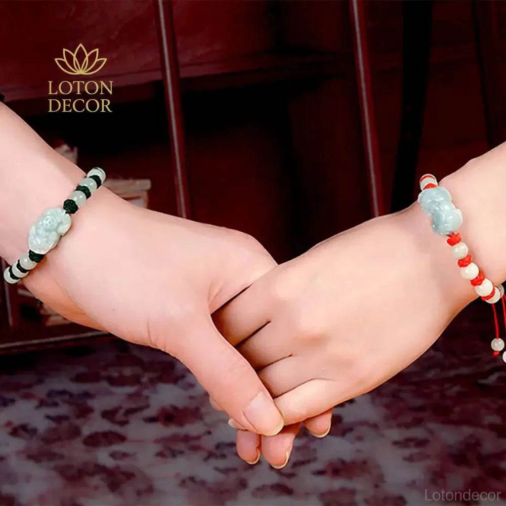 Emerald Pixiu Bracelet – Wealth & Protection Crystal - Loton Decor