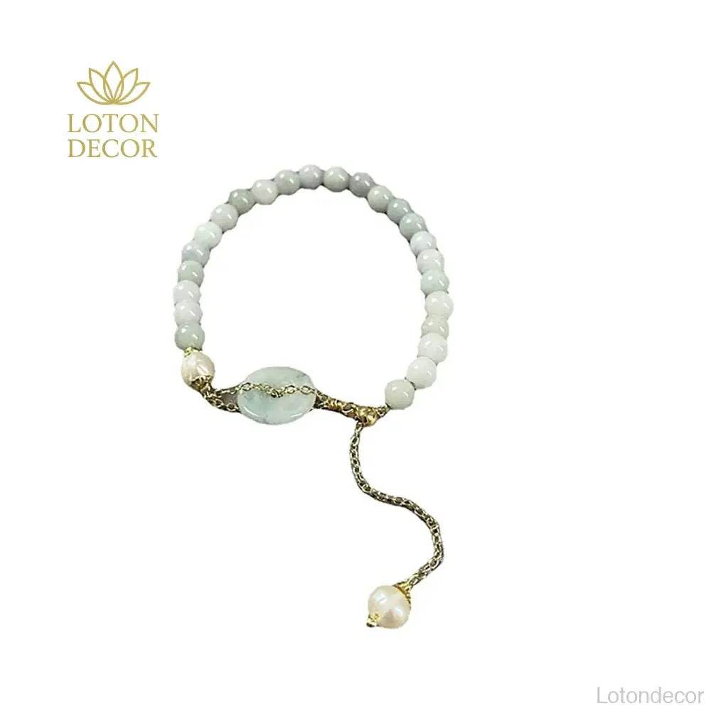 Jade Hulou Wealth Bracelet – Lucky Amulet for Men Women - Loton Decor