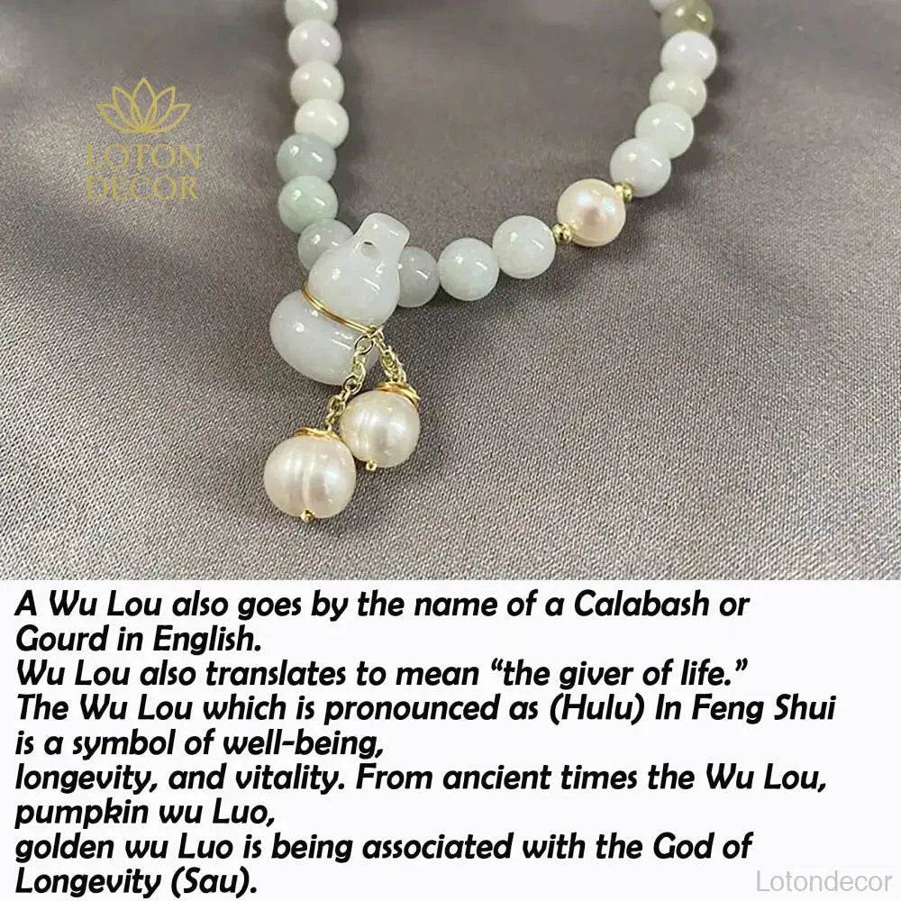 Jade Hulou Wealth Bracelet – Lucky Amulet for Men Women - Loton Decor