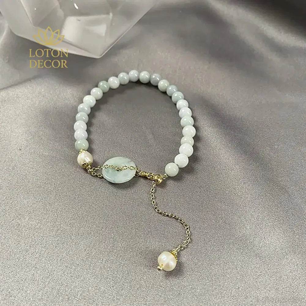 Jade Hulou Wealth Bracelet – Lucky Amulet for Men Women - Loton Decor