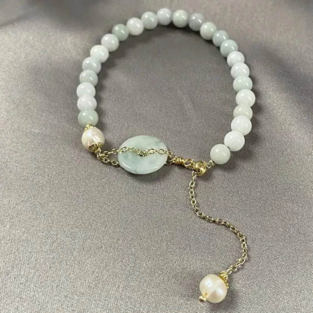 Jade Hulou Wealth Bracelet – Lucky Amulet for Men Women - Loton Decor