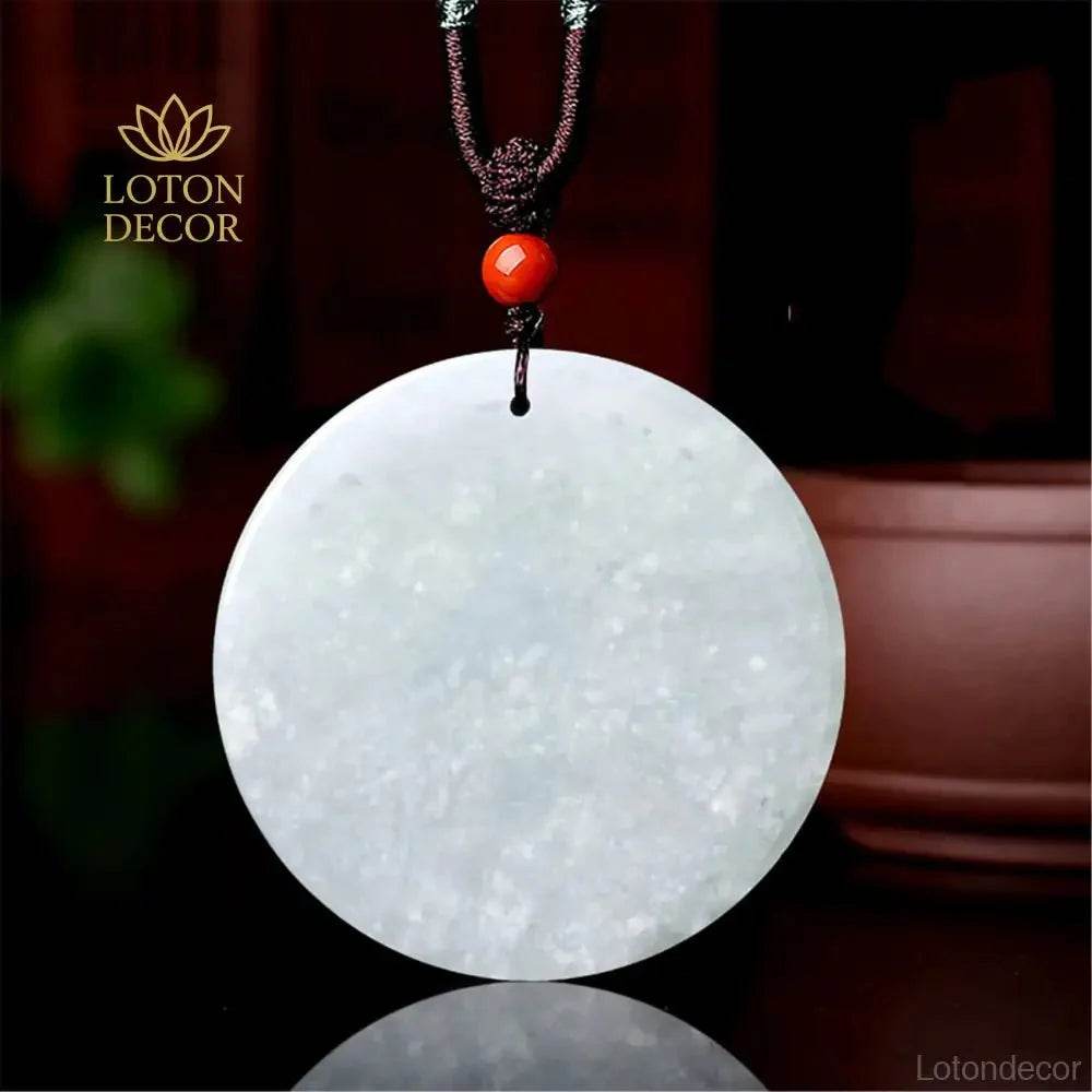Kylin Jade Necklace – Chi Lin Luck Charm Wealth Talisman - Loton Decor
