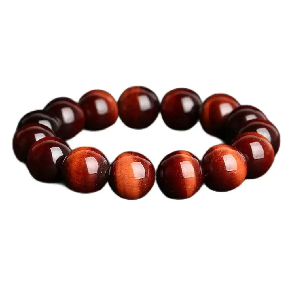 Red Tiger's Eye Bracelet – Wealth & Balance Talisman - Loton Decor